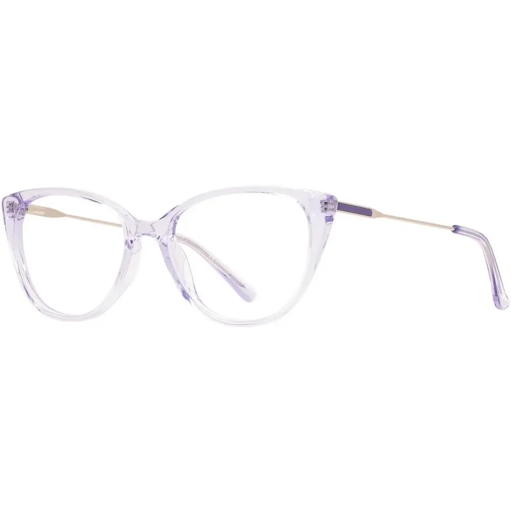 NEW Cote d'Azur 336 Lilac Silver Eyeglasses